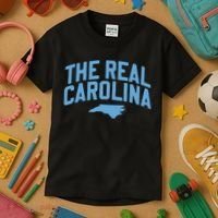 The Real Carolina Nc Kids T-Shirt thumb 3