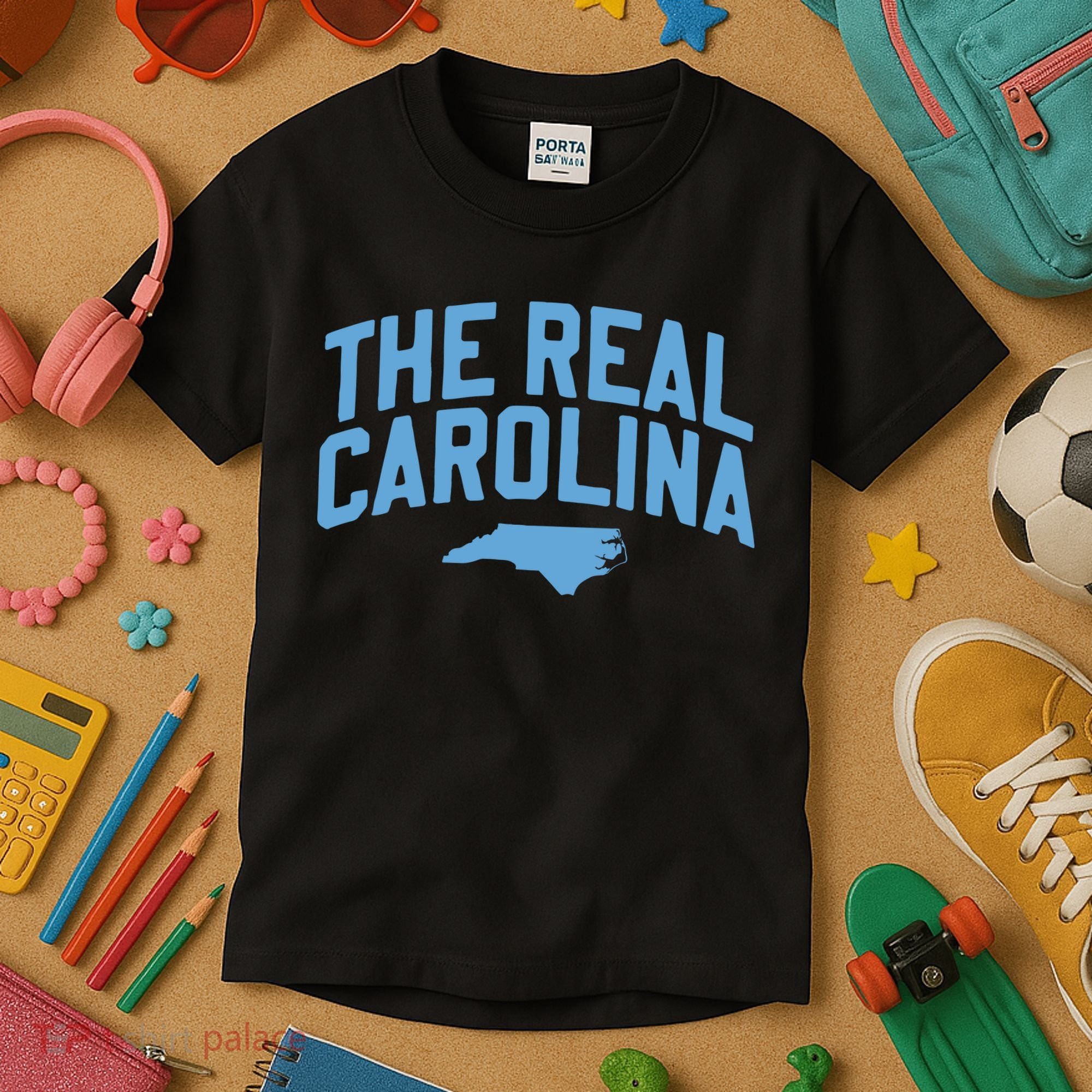 The Real Carolina Nc Kids T-Shirt
