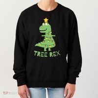 Tree Rex Christmas Women's Sweatshirt thumb 0