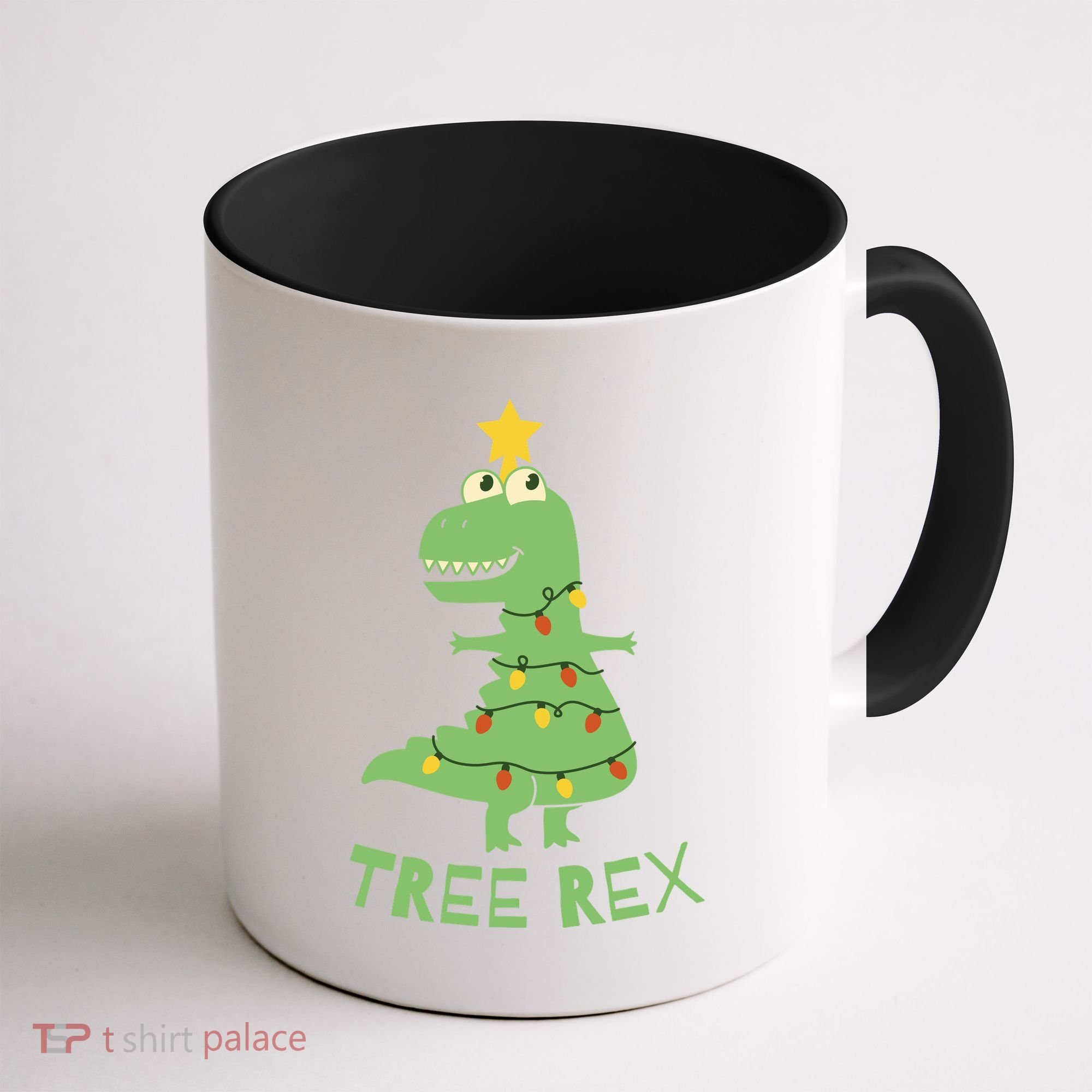 Tree Rex Christmas Coffee Mug