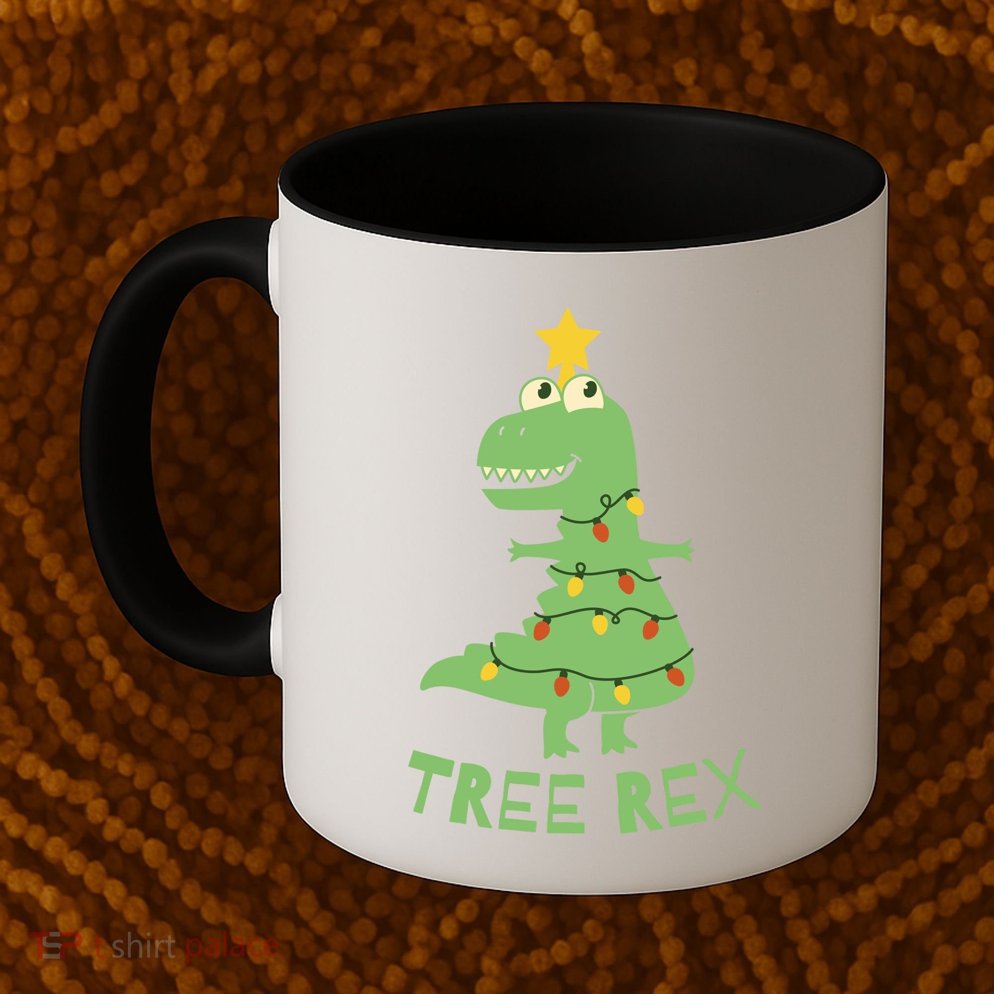 Tree Rex Christmas Coffee Mug