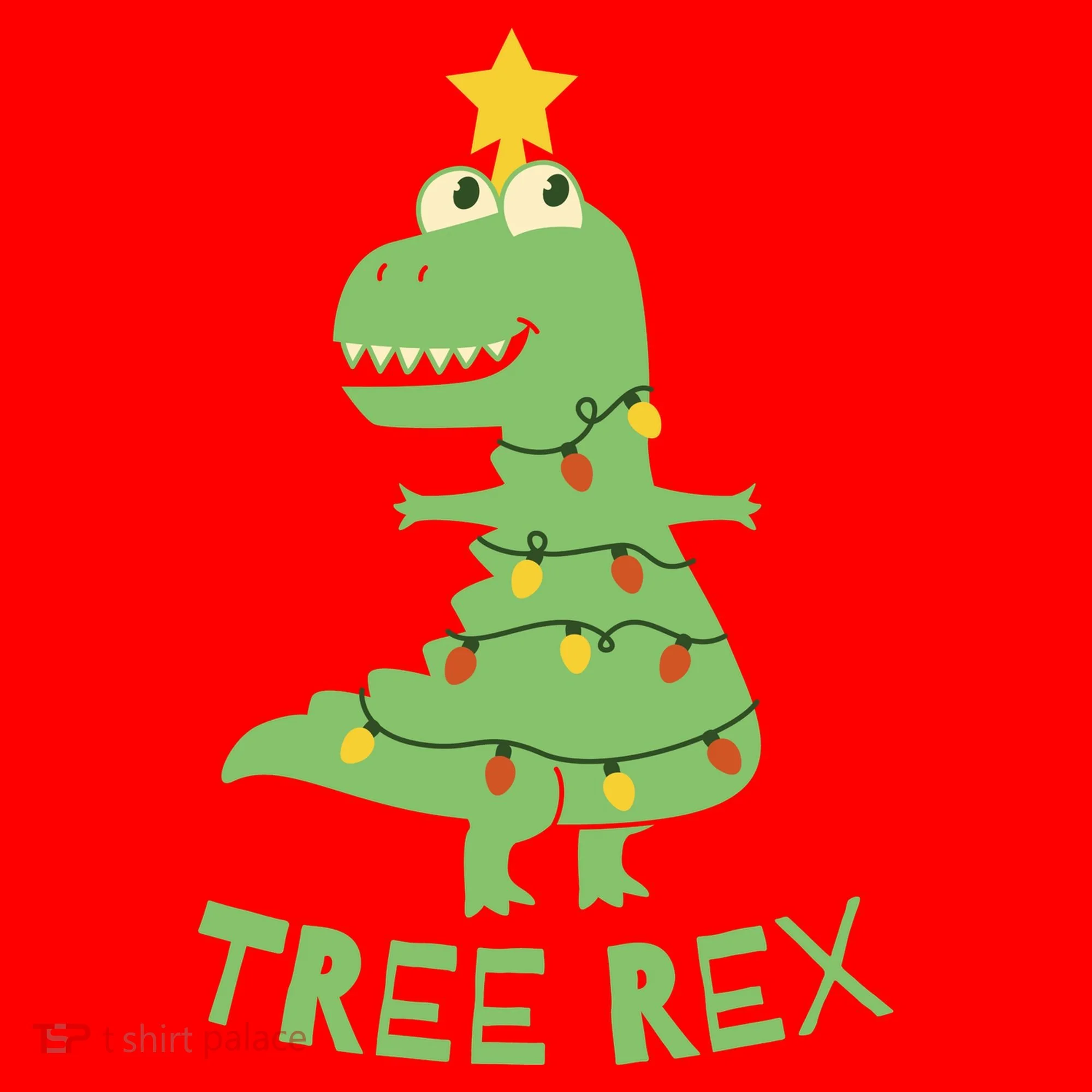 Tree Rex Christmas Doggie Tank