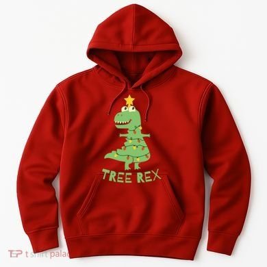Tree Rex Christmas Hoodie