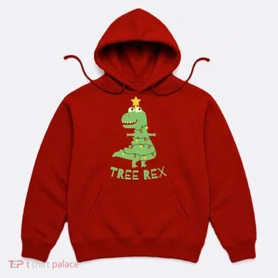 Tree Rex Christmas Hoodie