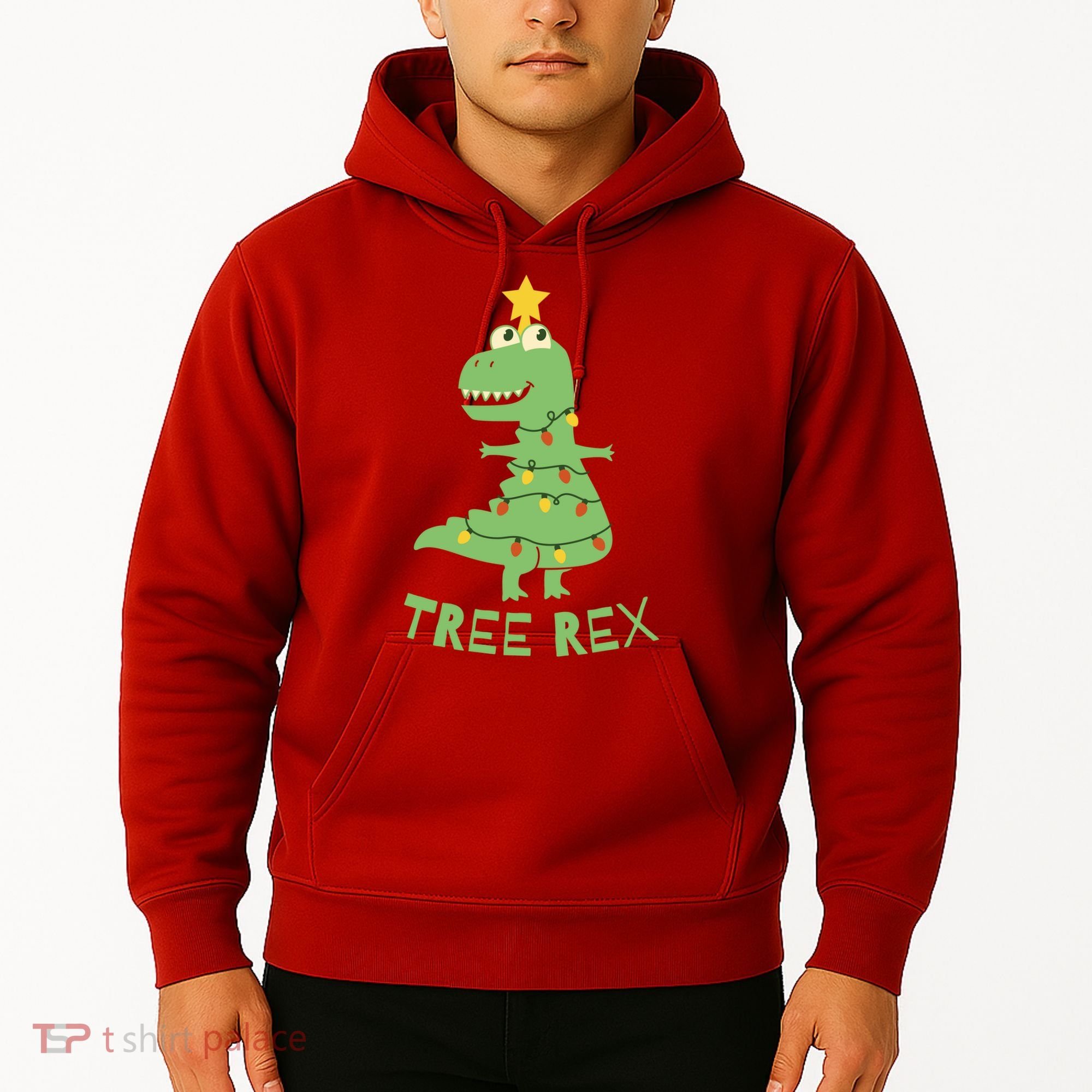 Tree Rex Christmas Hoodie