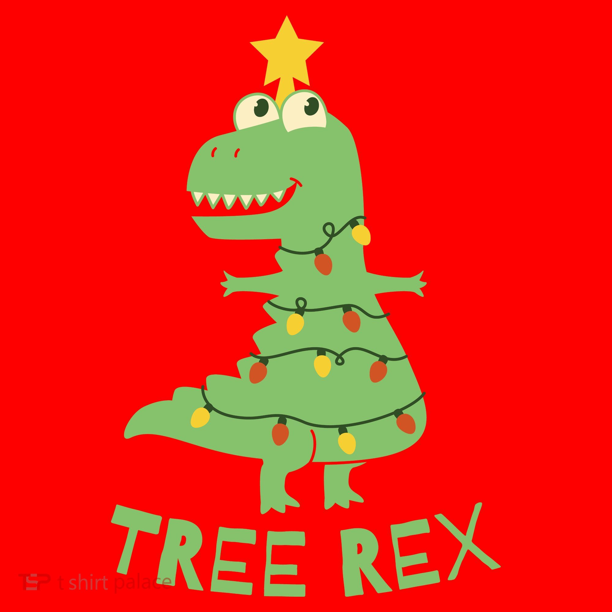 Tree Rex Christmas Long Sleeve Shirt