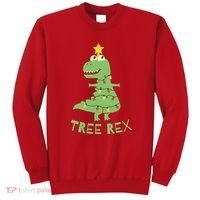 Tree Rex Christmas Sweatshirt thumb 0
