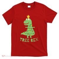 Tree Rex Christmas T-Shirt thumb 0