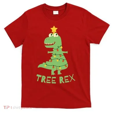 Tree Rex Christmas T-Shirt