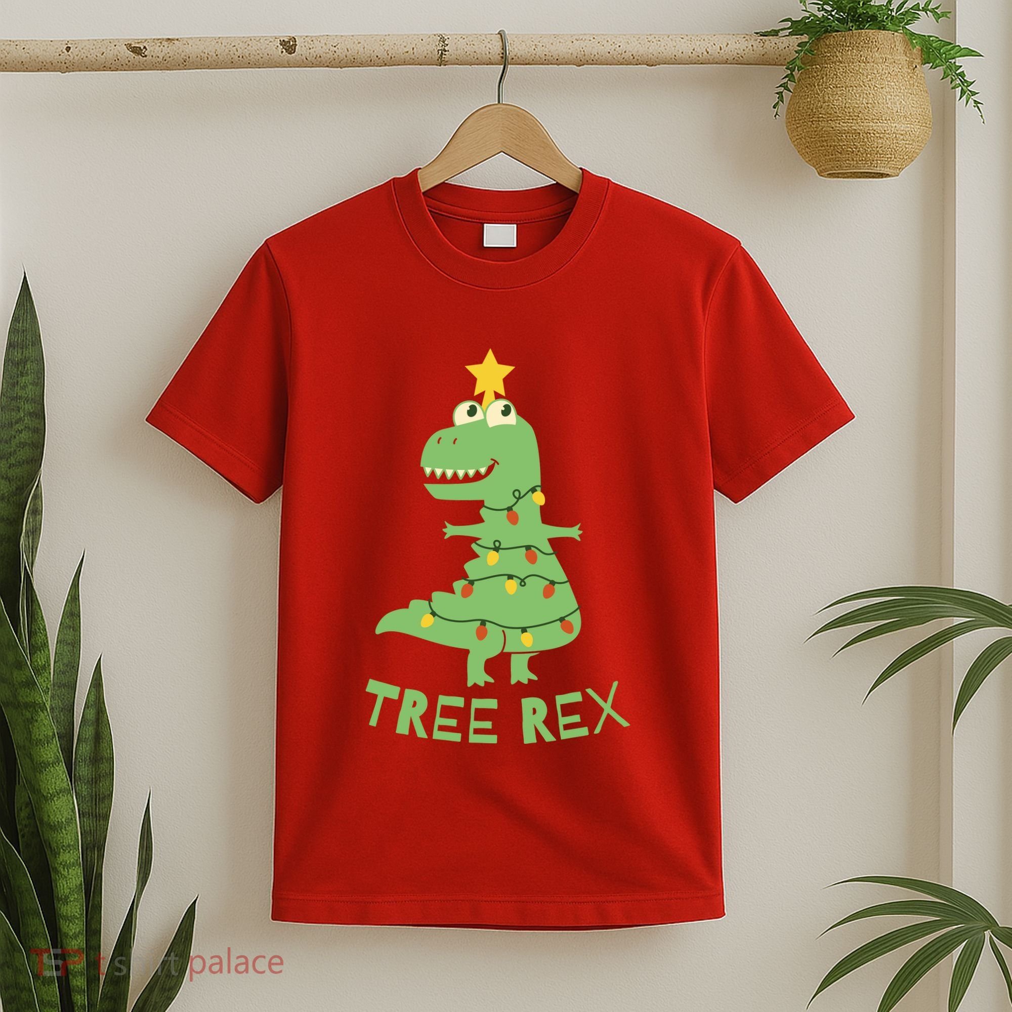 Tree Rex Christmas T-Shirt