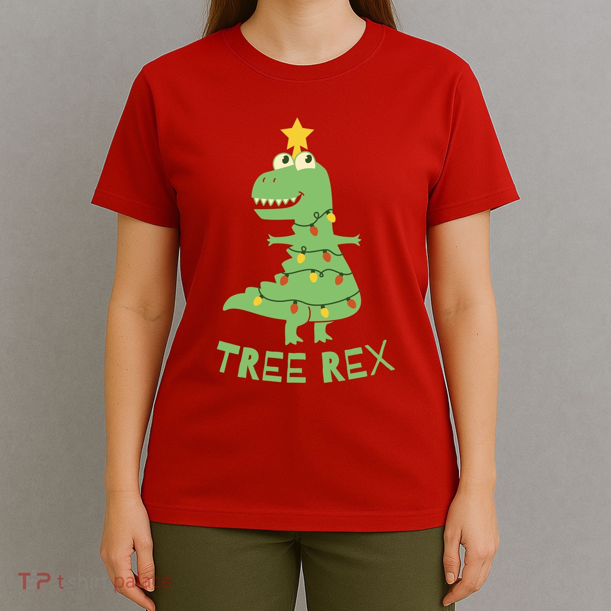 Tree Rex Christmas T-Shirt