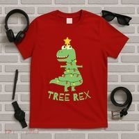 Tree Rex Christmas T-Shirt thumb 5