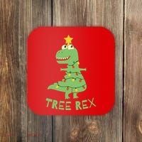 Tree Rex Christmas Coaster thumb 0
