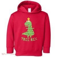 Tree Rex Christmas Toddler Hoodie thumb 0