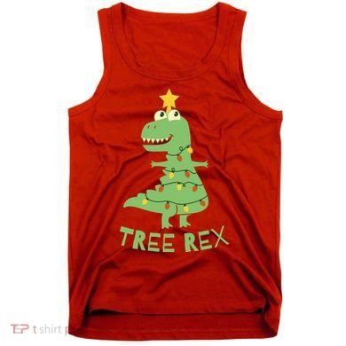 Tree Rex Christmas Tank Top