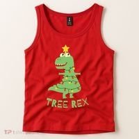 Tree Rex Christmas Tank Top thumb 2