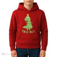 Tree Rex Christmas Kids Hoodie thumb 4