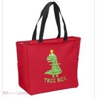 Tree Rex Christmas Tote Bag thumb 2