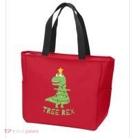 Tree Rex Christmas Tote Bag thumb 3