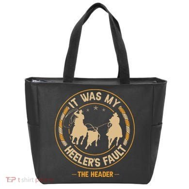 Team Roping Cowboy Rodeo Design For A Team Roper Boy Tote Bag