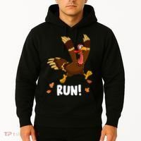 Turkey Run Costume Thanksgiving Running Turkey Trot Hoodie thumb 2