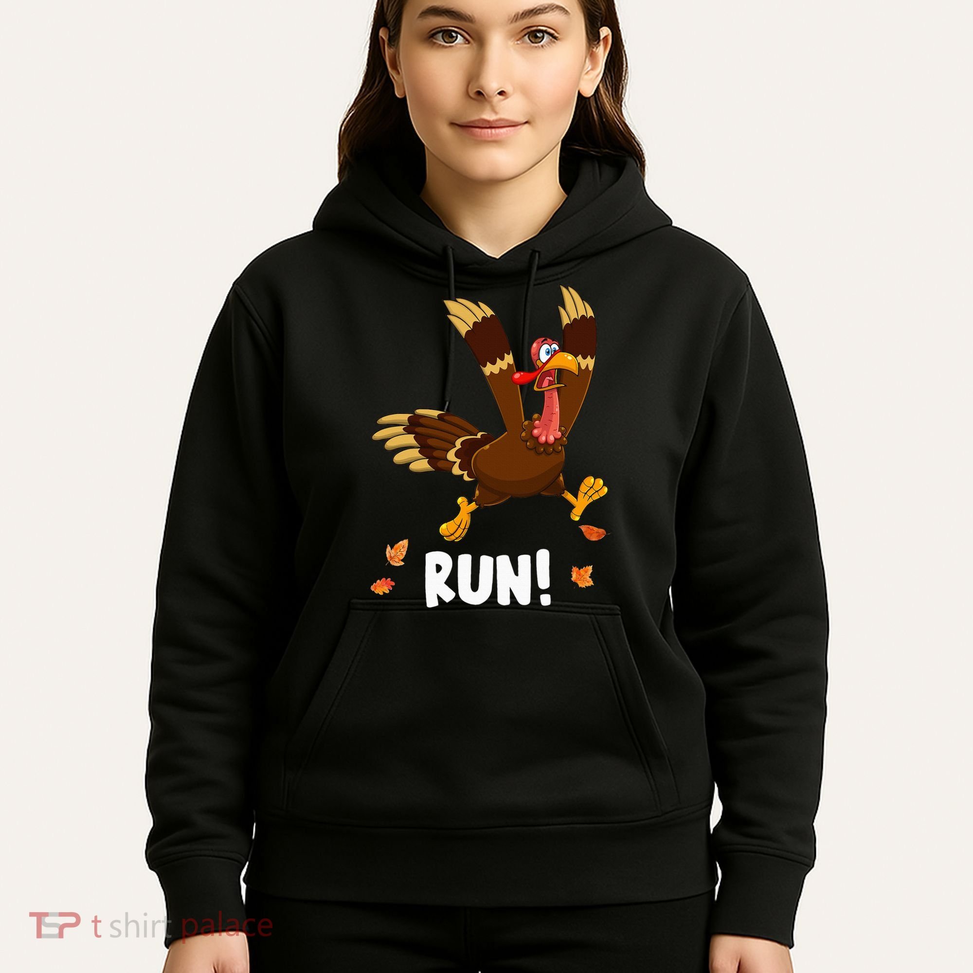 Turkey Run Costume Thanksgiving Running Turkey Trot Hoodie