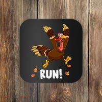 Turkey Run Costume Thanksgiving Running Turkey Trot Coaster thumb 0