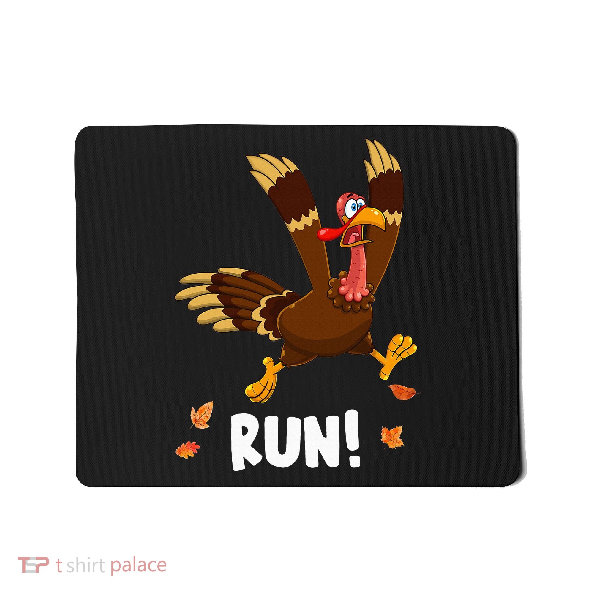 Turkey Run Costume Thanksgiving Running Turkey Trot Mousepad