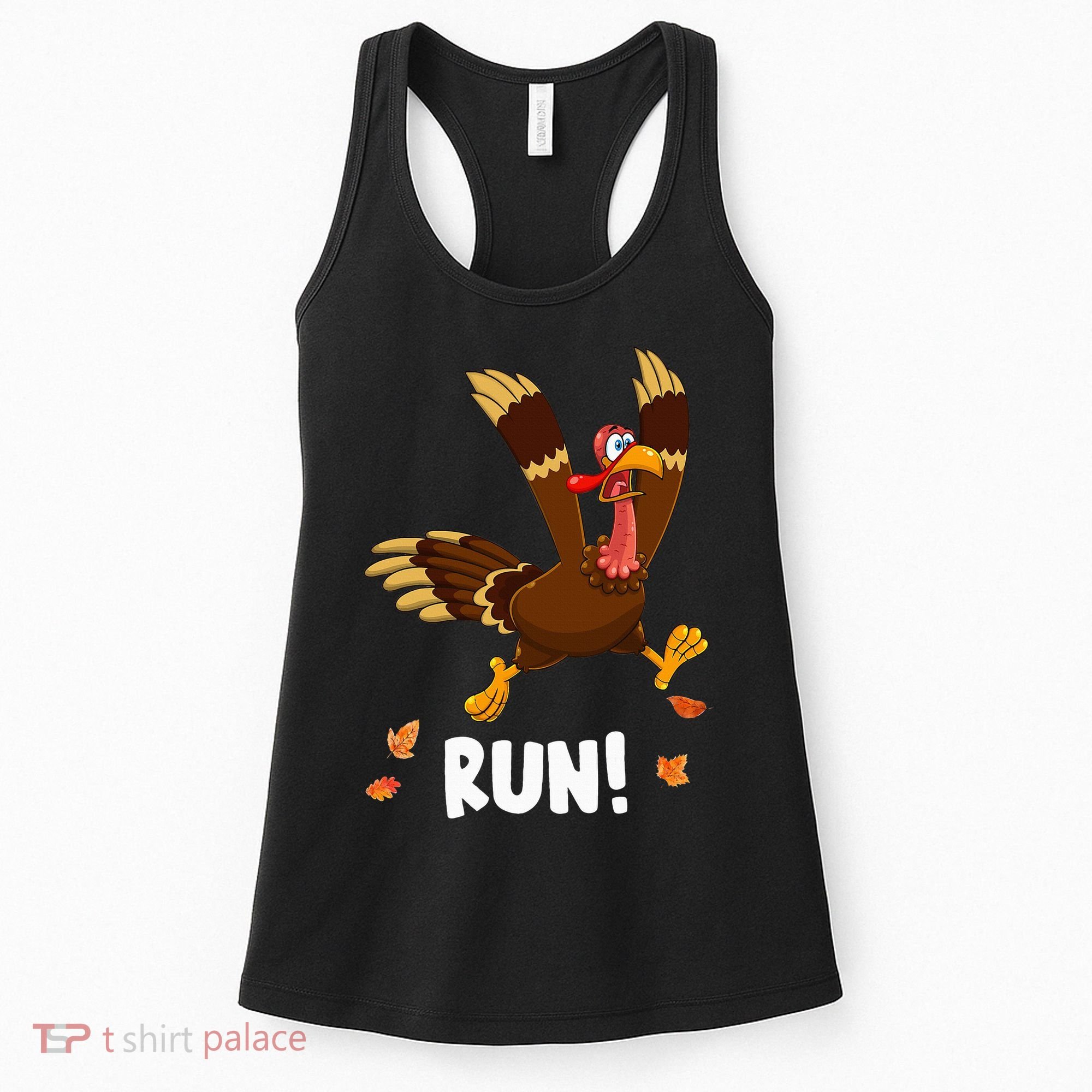 Turkey Run Costume Thanksgiving Running Turkey Trot Women's Tank Top