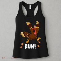 Turkey Run Costume Thanksgiving Running Turkey Trot Women's Tank Top thumb 3