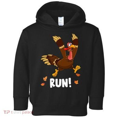 Turkey Run Costume Thanksgiving Running Turkey Trot Toddler Hoodie