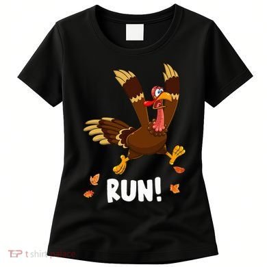 Turkey Run Costume Thanksgiving Running Turkey Trot Women's T-Shirt