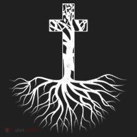 Tree Root Christian Cross Women's Sweatshirt thumb 2