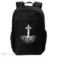 Tree Root Christian Cross Backpack thumb 0
