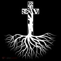 Tree Root Christian Cross Women's Hoodie thumb 2