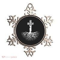 Tree Root Christian Cross Ornament thumb 0