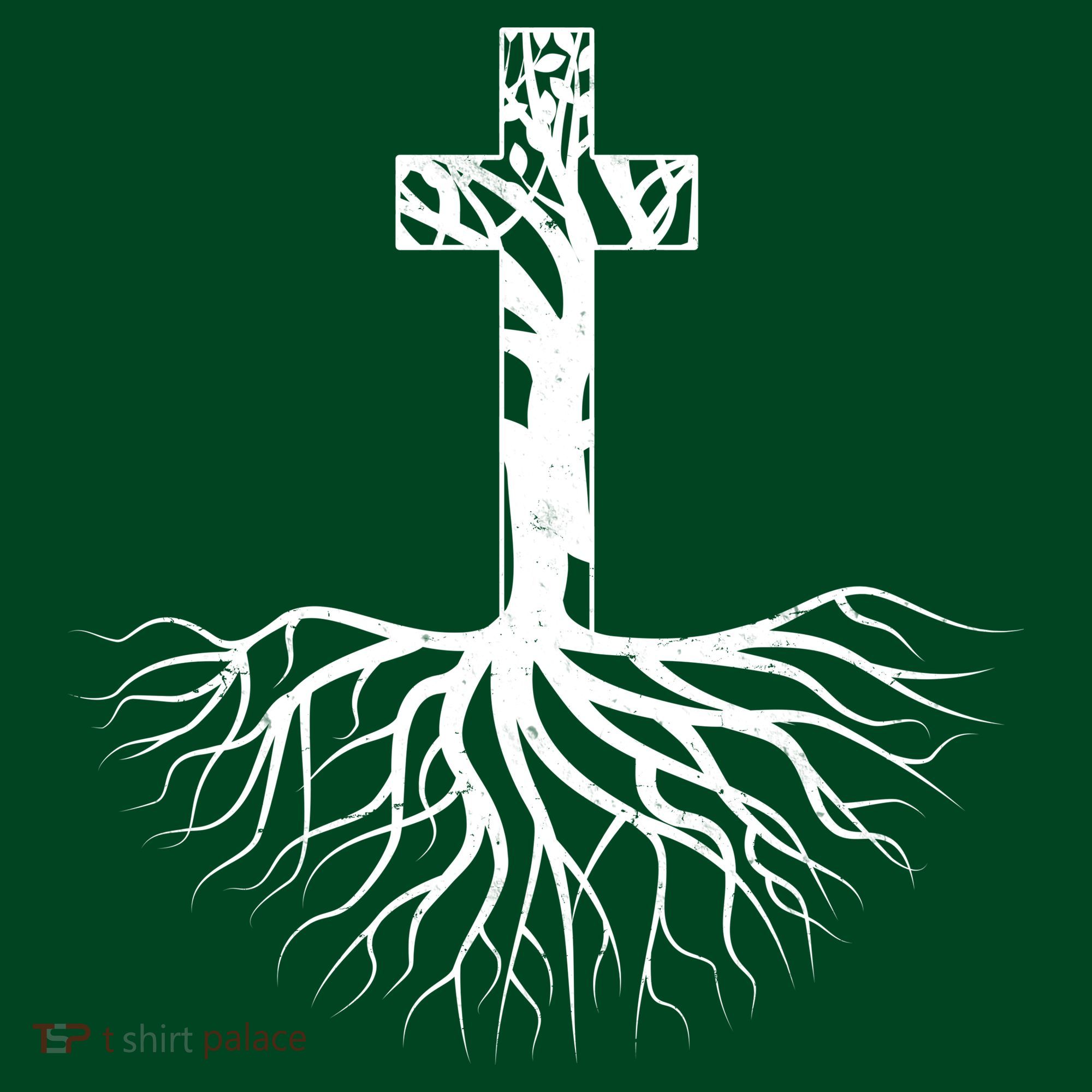 Tree Root Christian Cross Pajama Set