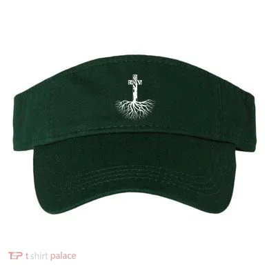 Tree Root Christian Cross Visor