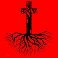 Tree Root Christian Cross Santa Hat thumb 1