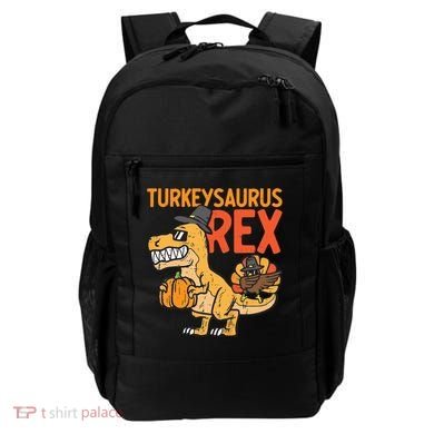 Turkeysaurus Rex Cute Funny Thanksgiving Dinosaur Backpack