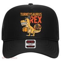 Turkeysaurus Rex Cute Funny Thanksgiving Dinosaur Hat thumb 0