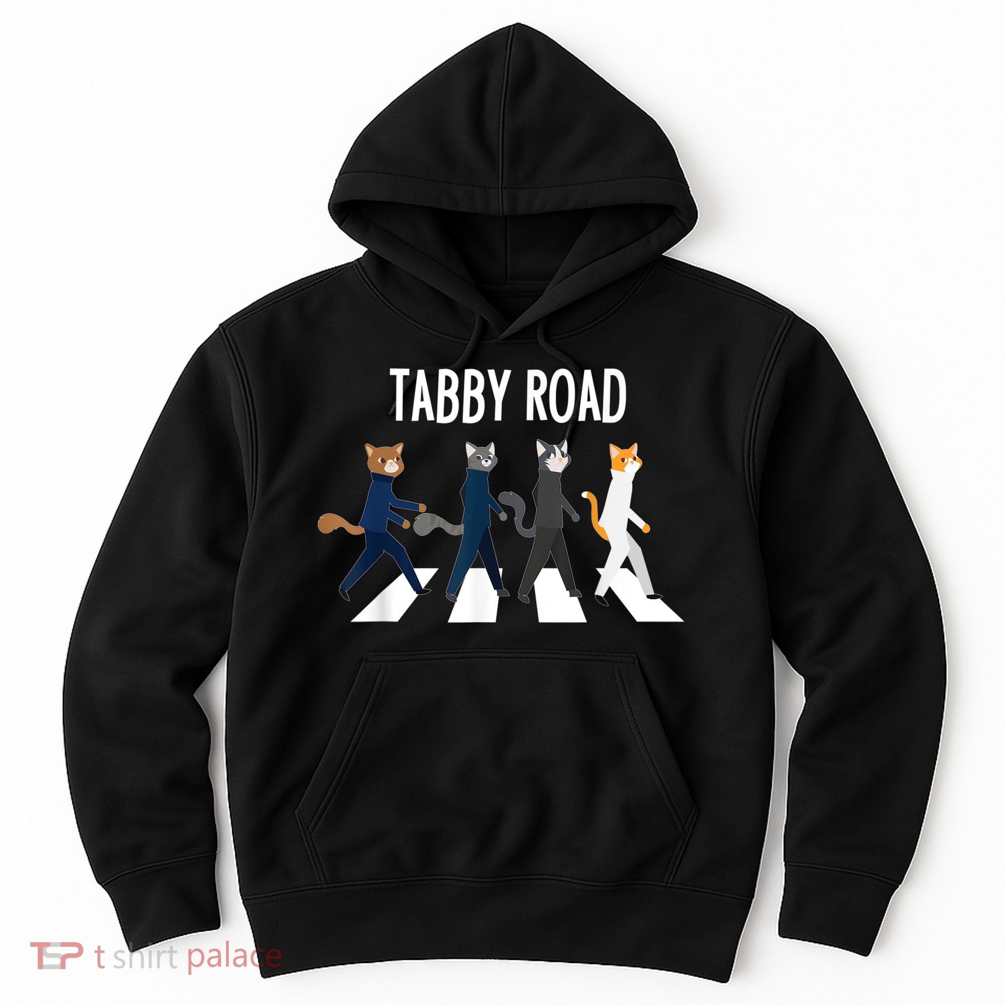 Tabby Road Cats Cat Lover Hoodie