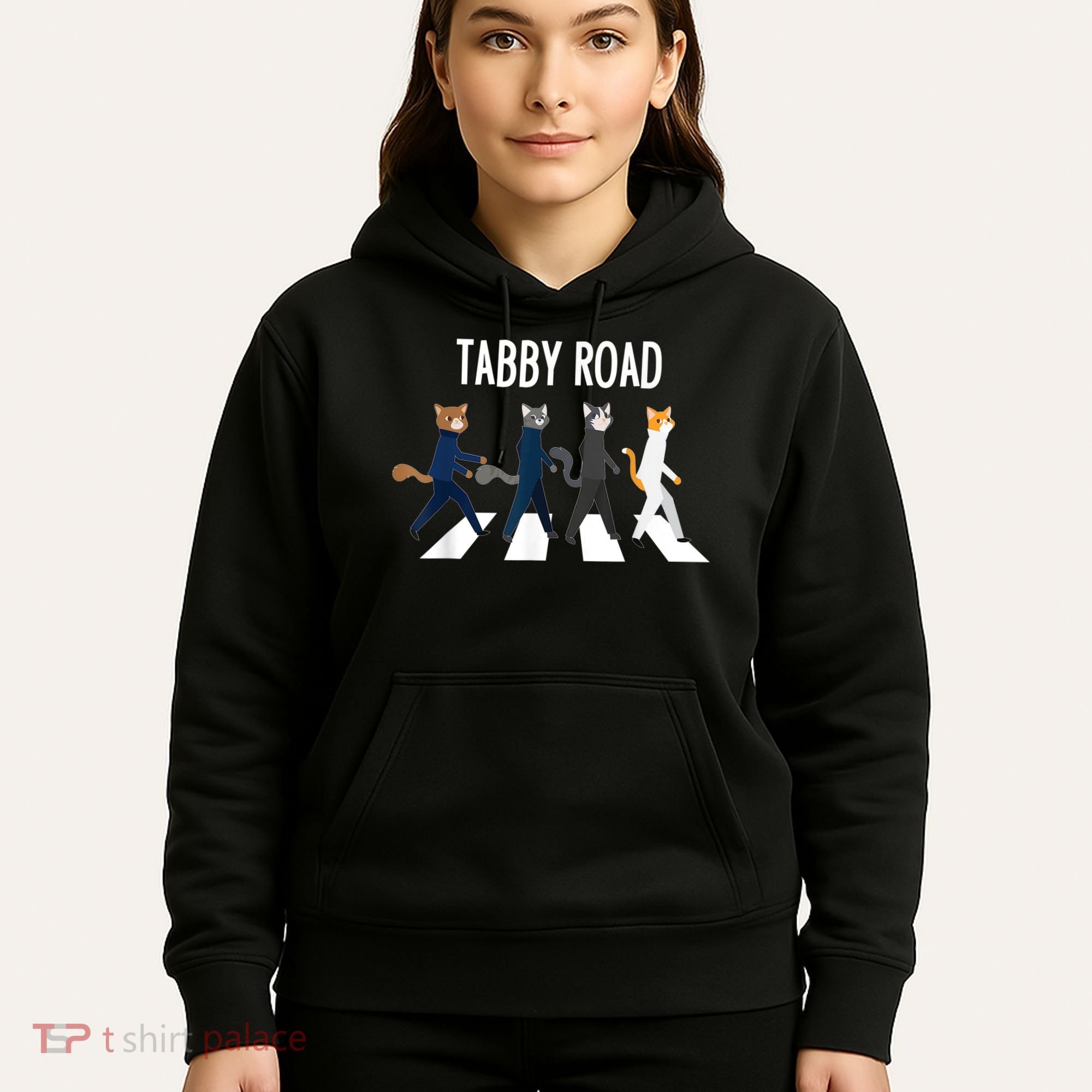 Tabby Road Cats Cat Lover Hoodie