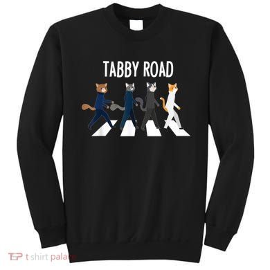 Tabby Road Cats Cat Lover Sweatshirt