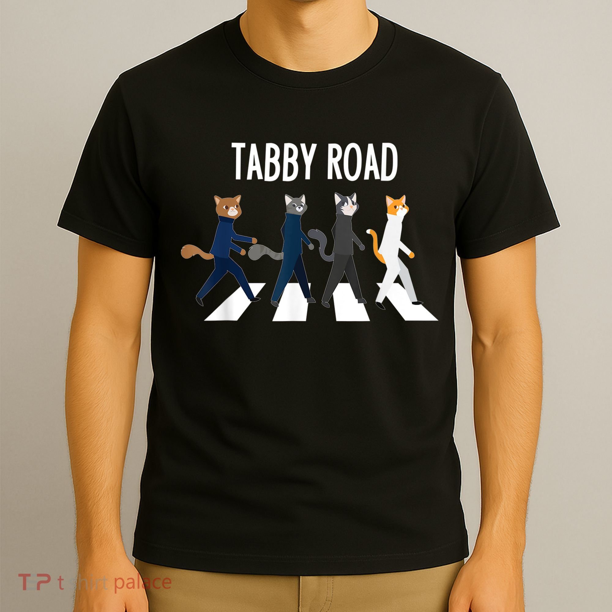 Tabby Road Cats Cat Lover T-Shirt