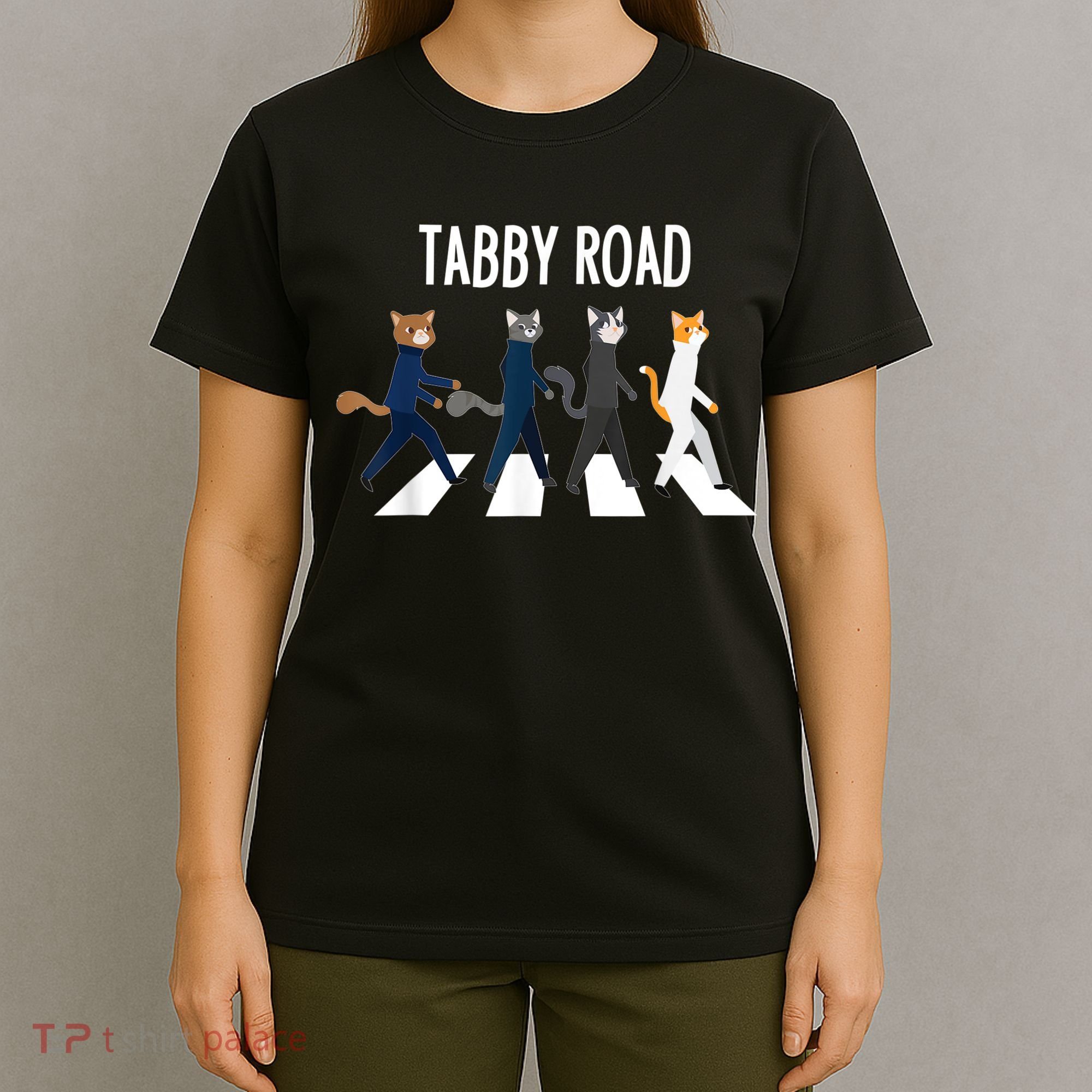 Tabby Road Cats Cat Lover T-Shirt