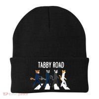 Tabby Road Cats Cat Lover Beanie thumb 0