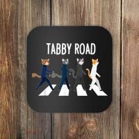 Tabby Road Cats Cat Lover Coaster thumb 0