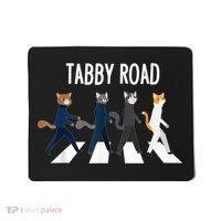 Tabby Road Cats Cat Lover Mousepad thumb 0