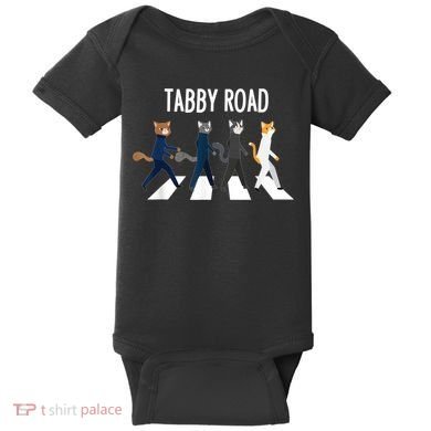 Tabby Road Cats Cat Lover Baby Bodysuit